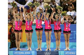 (1)Russia captures gold in Gymnastics