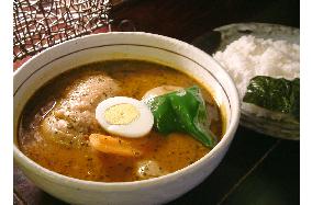 Hokkaido soup curry and rice spreading across Japan