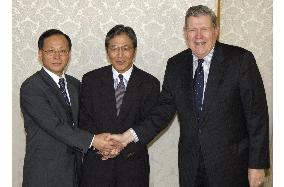 Japan, S. Korea, U.S. agree on need for 6-way talks