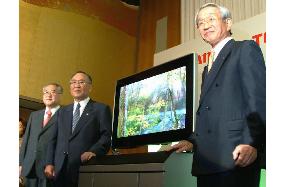Canon, Toshiba to start joint venture for new flat-screen panels