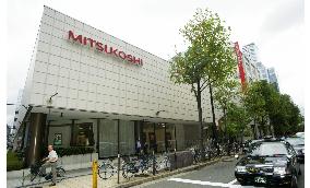 (1)Mitsukoshi to close stores in Osaka, Yokohama, Kurashiki