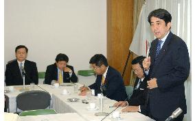 LDP to set up team to consider sanctions on N. Korea