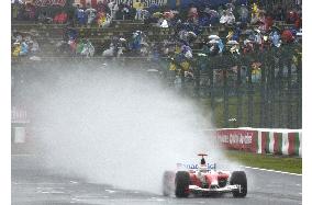 (1)Official practice of Japanese Grand Prix at Suzuka