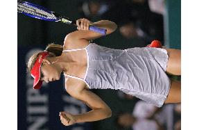 (2)Sharapova advances to final at Japan Open