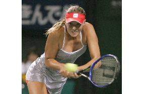 (1)Sharapova advances to final at Japan Open