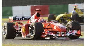 Schumacher wins Japanese Formula One Grand Prix