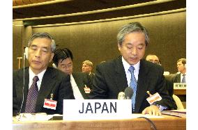 Japan proposes to U.N. info-sharing database on disasters