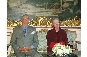 Danish queen looking forward to seeing Japanese emperor, empress