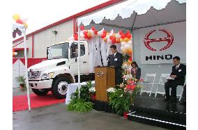 Hino Motors starts truck production in California