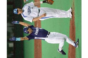 Inoue hits three-run homer