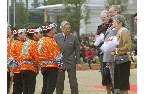 (3)Danish Queen Margrethe II visits Gunma Pref.