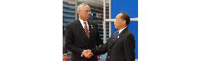 Powell talks with China'a Li in Santiago