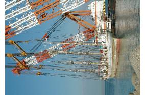 Stranded Kaio Maru kept away from breakwater