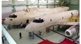 Models of Japan's next generation patrol and transport planes shown