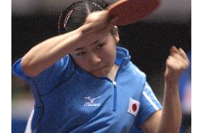 Ai-chan into singles semis at world junior meet