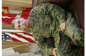 U.S. Marine chief in Okinawa calls troop reduction 'temporary'