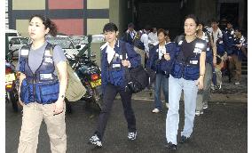 Japanese rescue team in Sri Lanka