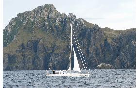 (1)Horie on solo voyage passes Cape Horn