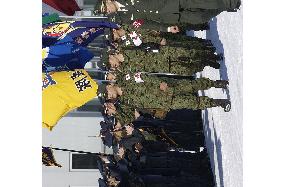SDF medical team departs to help tsunami victims in Indonesia