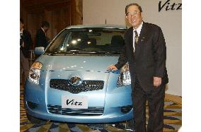 Toyota unveils completely remodeled Vitz compact car
