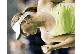 (1)Sharapova beats Asagoe at Toray open tennis