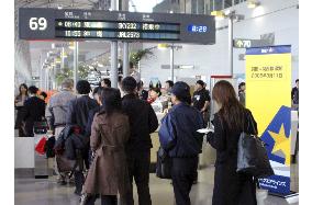 (2)Skymark Airlines begins flights between Haneda and Kansai