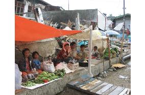 Scenes from quake-hit Nias Island