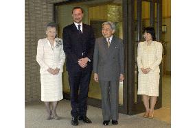 (2)Norwegian Crown Prince Haakon in Japan