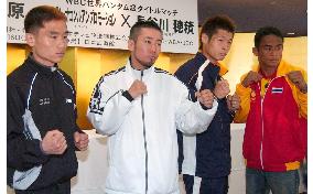 Four boxers ready for title bouts
