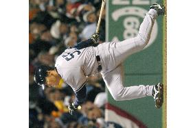 Yankees' Matsui goes 3-for-4 with 3 RBIs against Red Sox