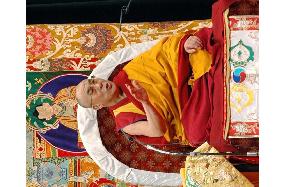 Dalai Lama speaks in Kanazawa