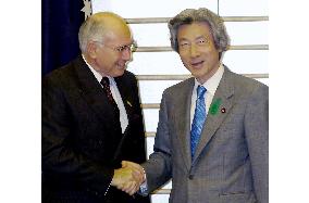 (1)Howard meets with Koizumi