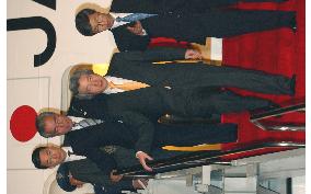 Koizumi arrives to attend Asian-African summit