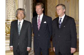 (3)Koizumi in Luxembourg for talks with EU leaders