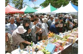 Japanese families commemorate victims of battles on Pacific islands