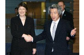 Koizumi, Clark meet in Tokyo