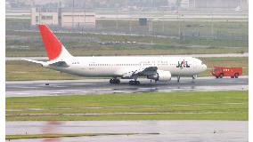 (1)JAL plane loses 2 nose wheel tires in landing at Haneda