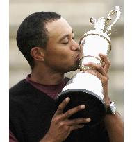 Tiger Woods wins British Open