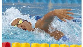 Japan's Shibata wins silver in women's 400m freestyle