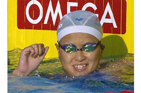 Japan's Shibata wins silver in women's 400m freestyle