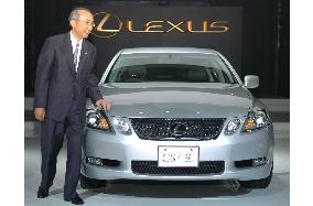Toyota unveils 3 series of Lexus brand for Japan