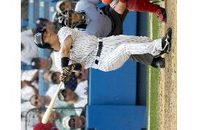 Yankees' Matsui delivers 2-run double to bring walkoff victory