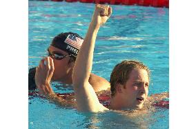 Crocker sets world record in men's 100m butterfly