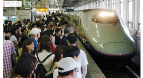 Quake-hit Shinkansen train lines almost restored to normal