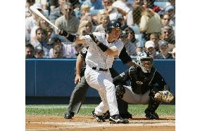 Yankees' Matsui gets 500th major league hit