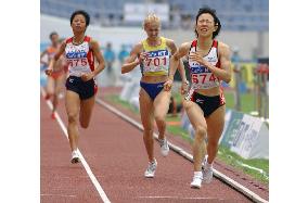 Sugimori wins women's 1,500 at Asian championships