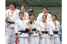 Japan women's team gets bronze at world judo championships