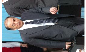 Chief Japanese delegate arrives in Beijing