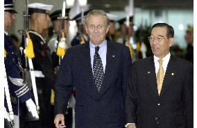 Rumsfeld in S. Korea