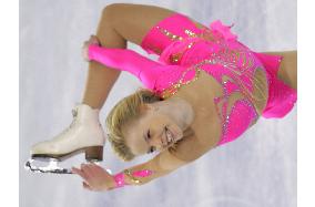 Russia's Sokolova leads after short program
